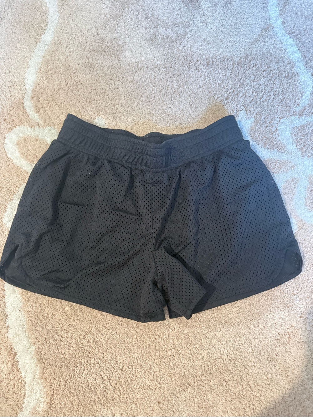 bcg Black Mesh Athletic Shorts for Kids L (12-14) worn 1x !